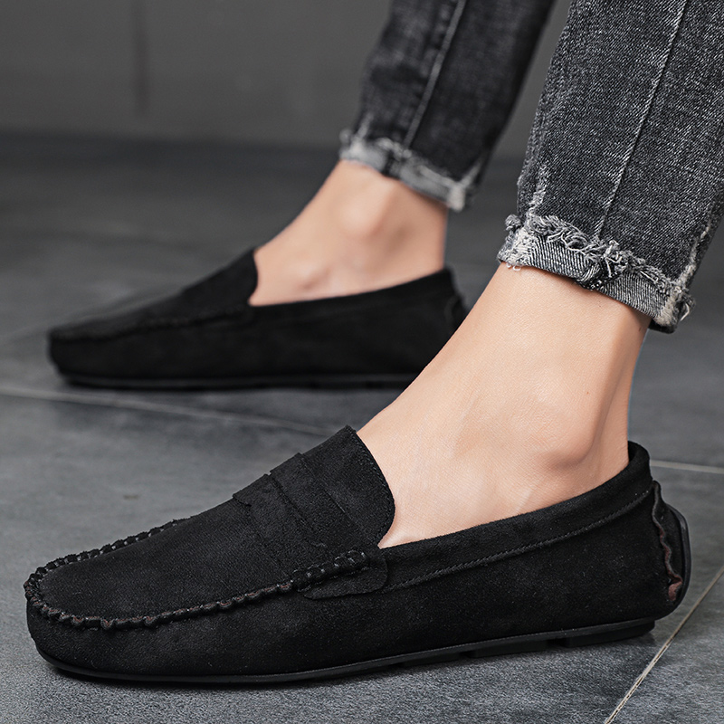 Espadrille Slip On - Trend Suede Men Casual Shoes Breathable