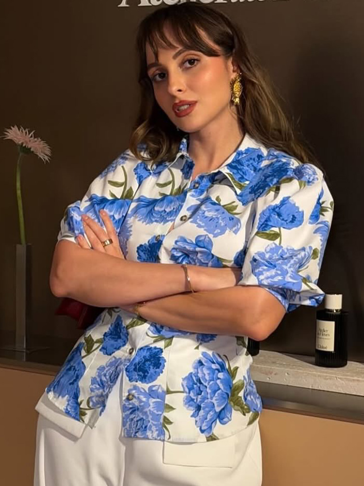 HH Women's Summer Fashion Lape - огляд і ціна Resort Shirt Floral