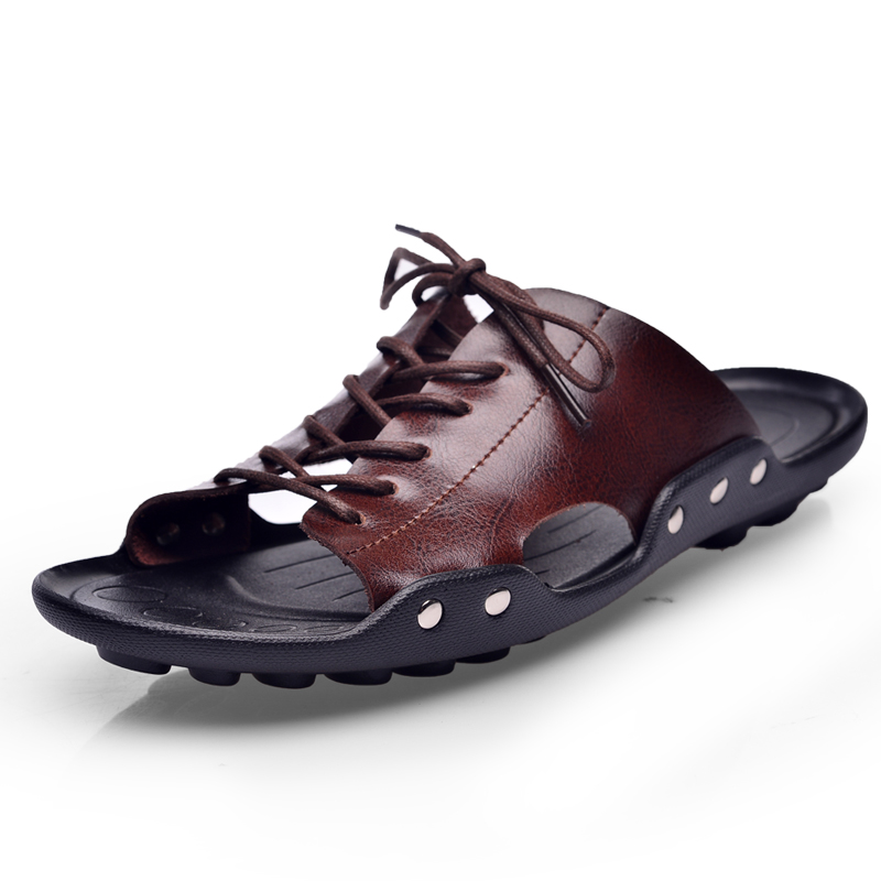 summer tide mens slippers Brit - огляд і ціна Flip Flop Leather Men