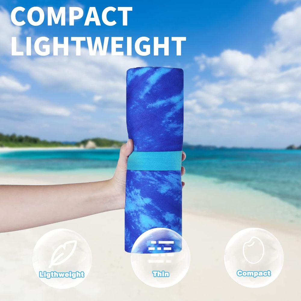 Lightweight Oversized 71x32 Be - огляд і ціна Beach Towel Large