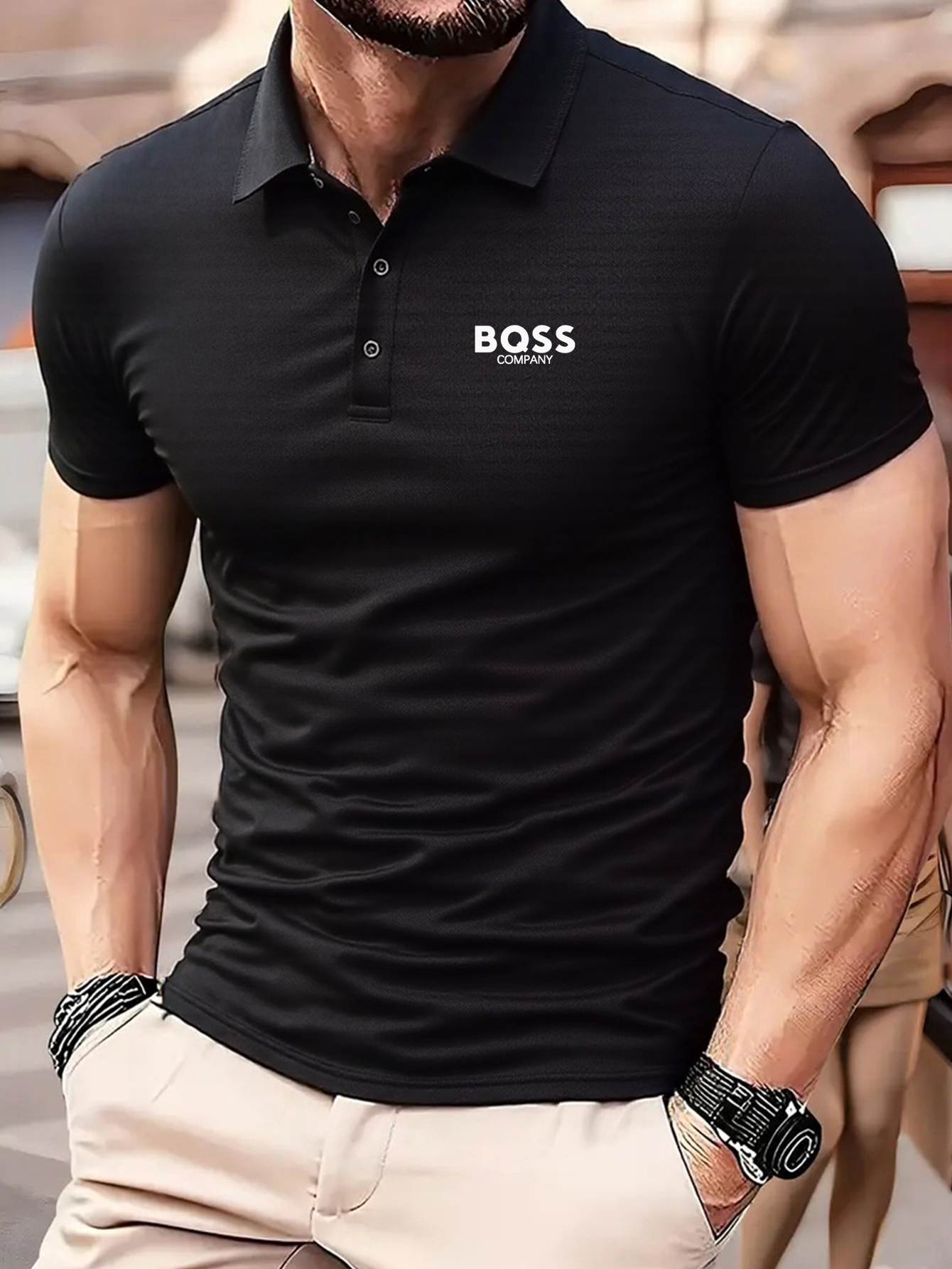 1-Pack Men's Summer Short Slee - огляд і ціна Polo Shirt Pique