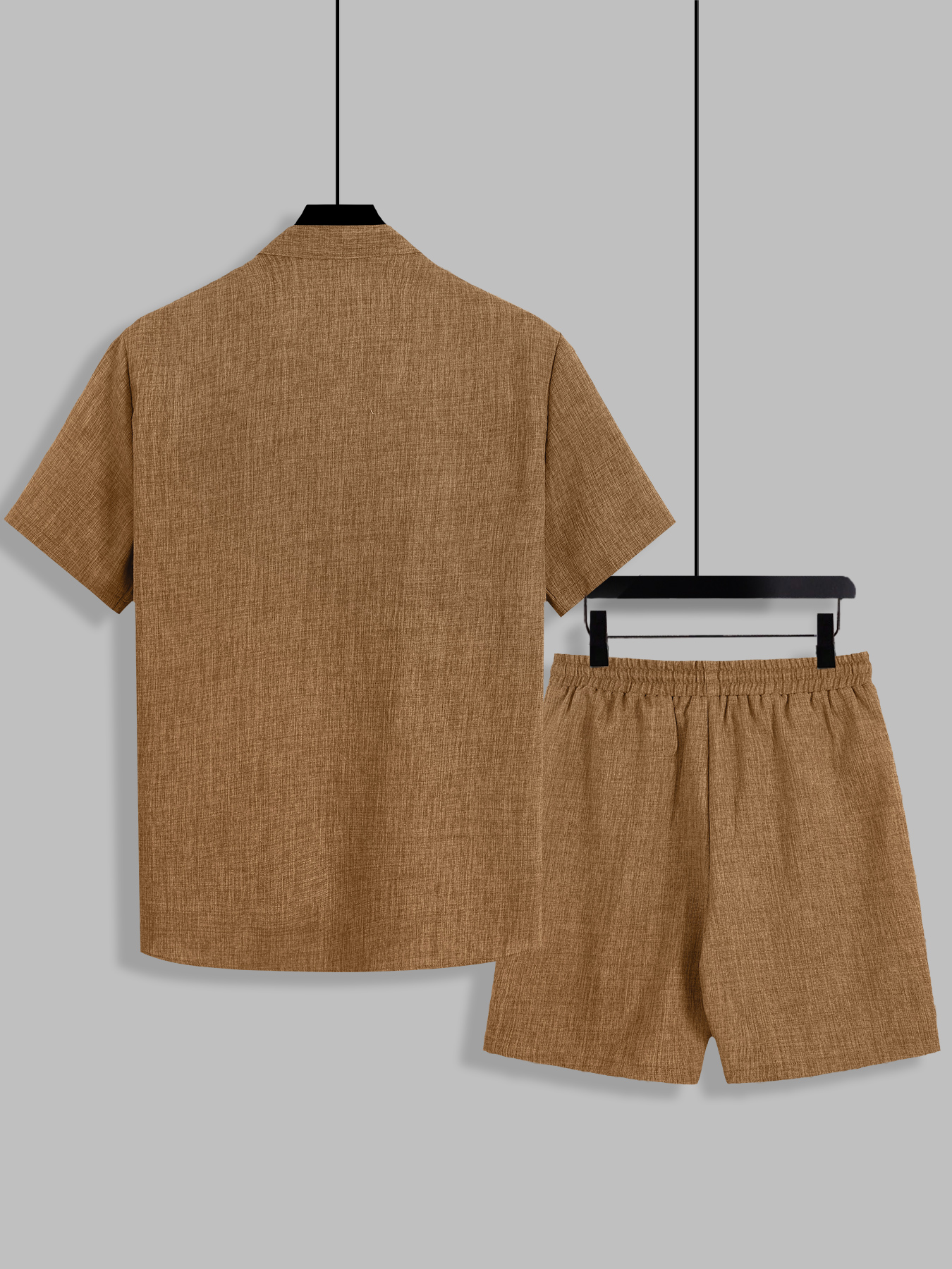 Summer Men's Cotton Linen Text - огляд і ціна Linen Shirt Breathable