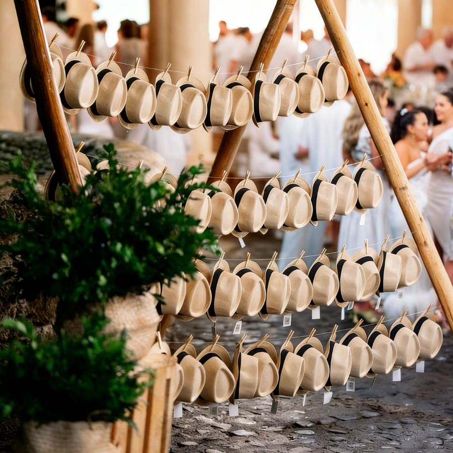 6-48PACK Wedding Straw Fedora  - огляд і ціна Bucket Hat Straw