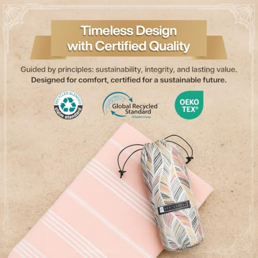 Turkish Beach Towel with Trave - огляд і ціна Beach Towel Large