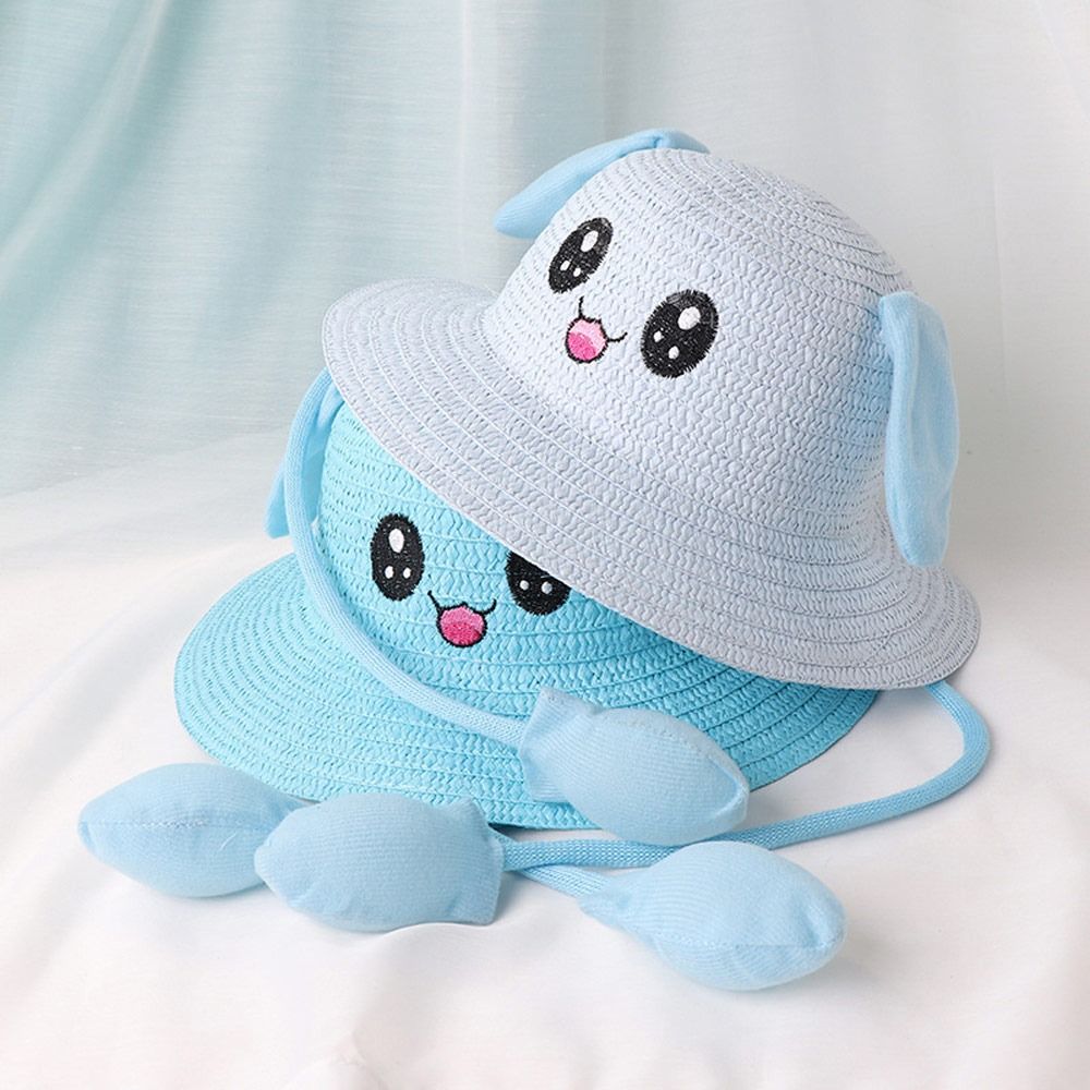 Summer Bucket Cap Moving Ears  - огляд і ціна Bucket Hat Straw