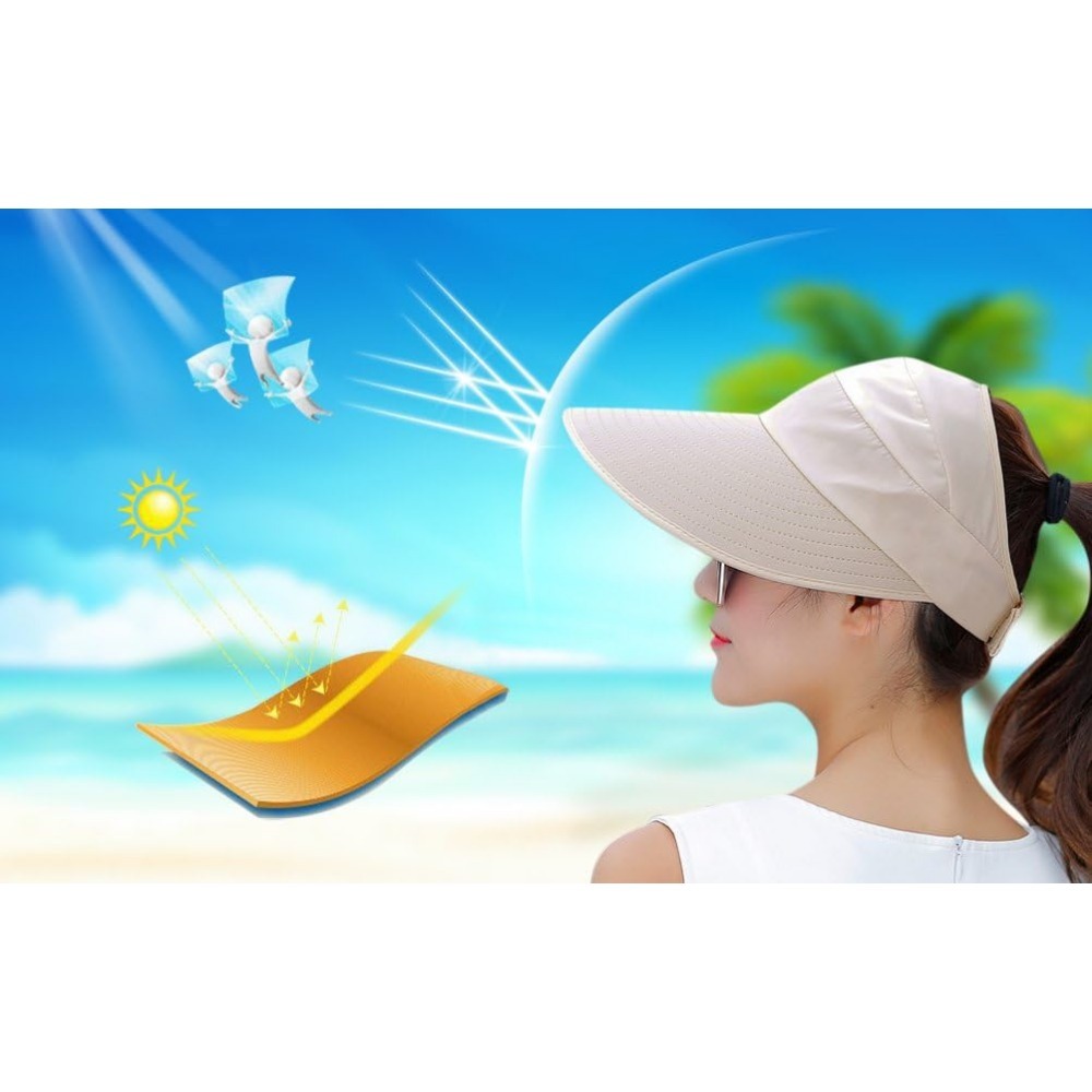 Sun Hats for Women Wide Brim U - огляд і ціна Packable Hat Nylon