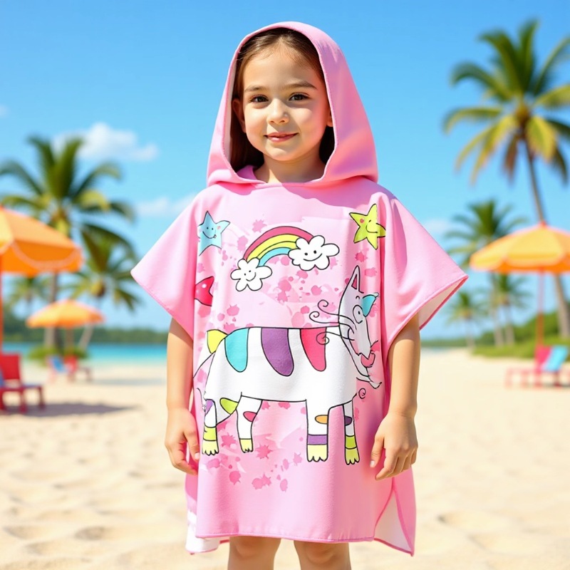 Large Size Children's Soft Qui - огляд і ціна Beach Towel Large