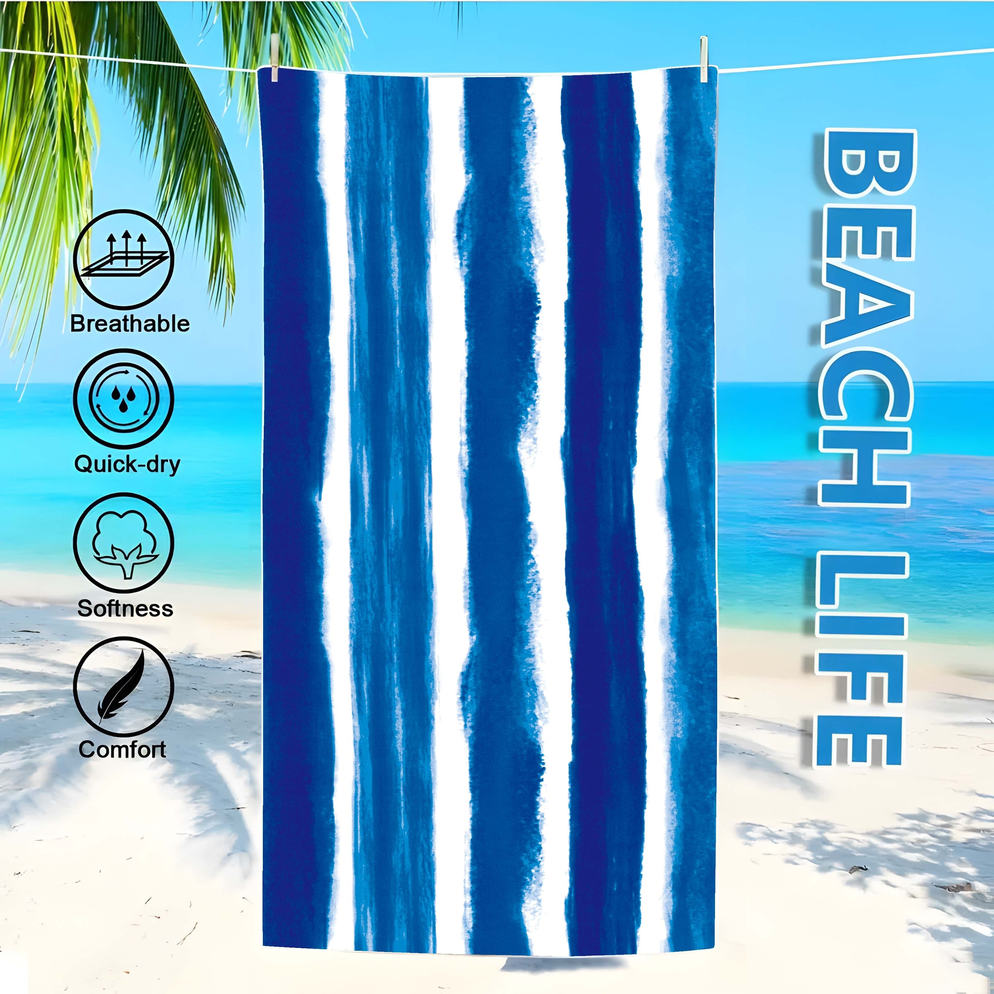 Promo Bulk Microfiber Oversize - огляд і ціна Beach Towel Large