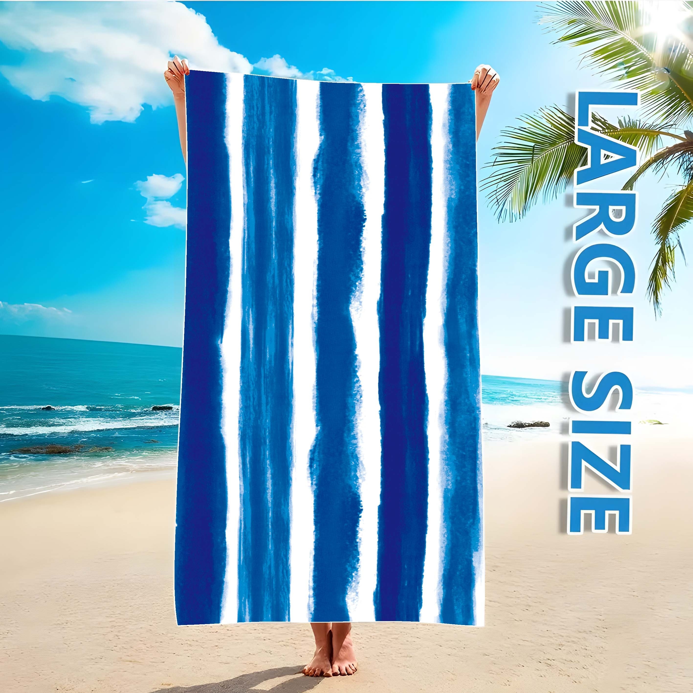 Promo Bulk Microfiber Oversize - огляд і ціна Beach Towel Large