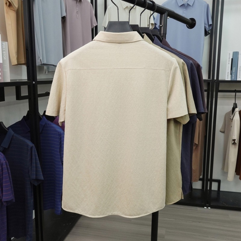 2026 New Men's Short Sleeve Po - огляд і ціна Polo Shirt Pique