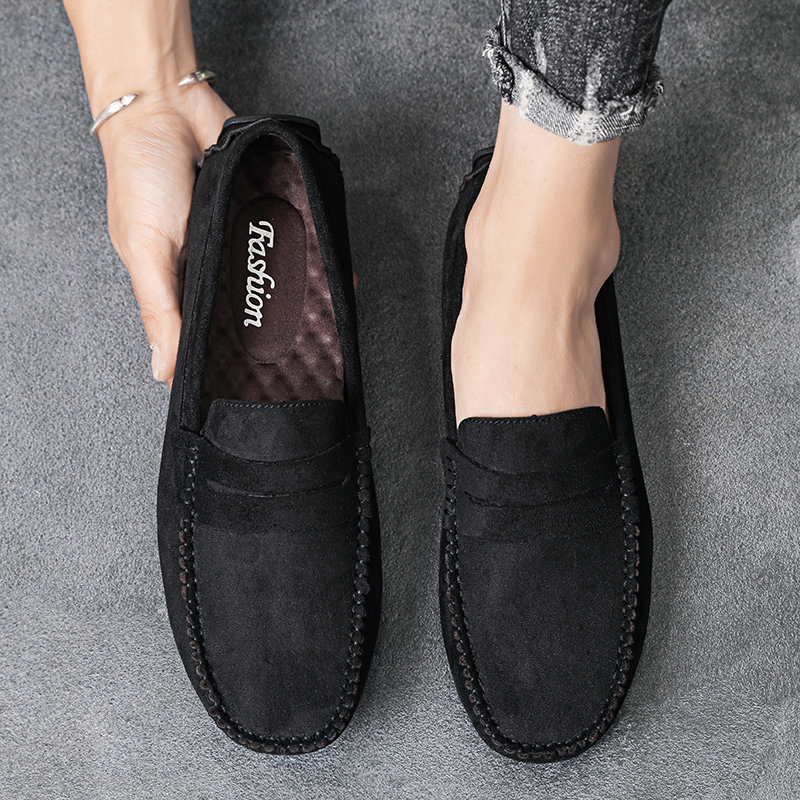 Trend Suede Men Casual Shoes B - огляд і ціна Espadrille Slip On