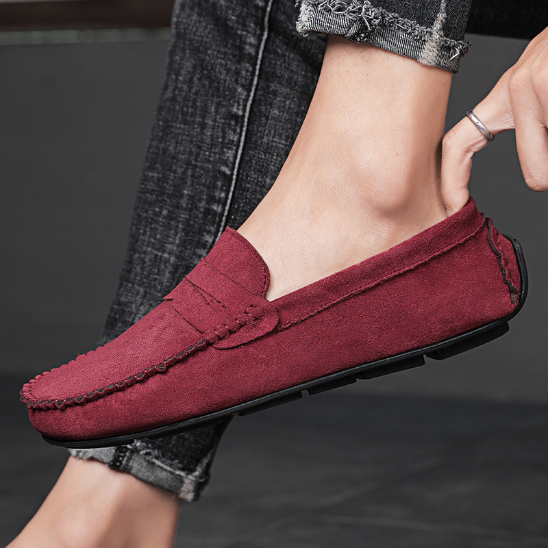 Trend Suede Men Casual Shoes B - огляд і ціна Espadrille Slip On
