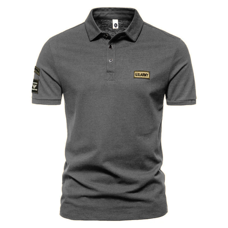 New Men Short Sleeve Tshirts S - огляд і ціна Polo Shirt Pique