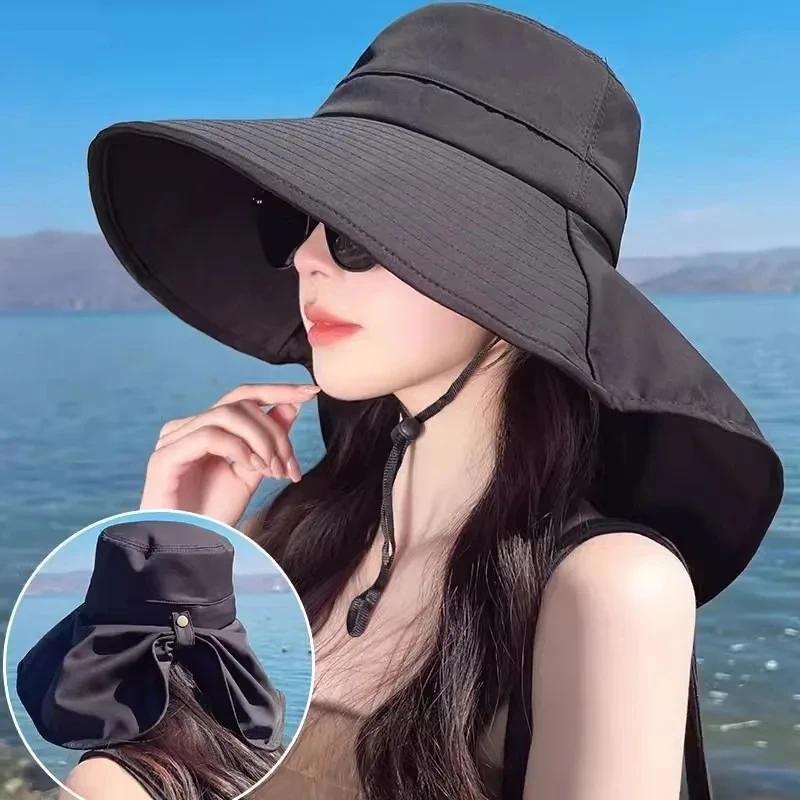 Outdoor UV Anti Neck Protectio - огляд і ціна Bucket Hat Straw