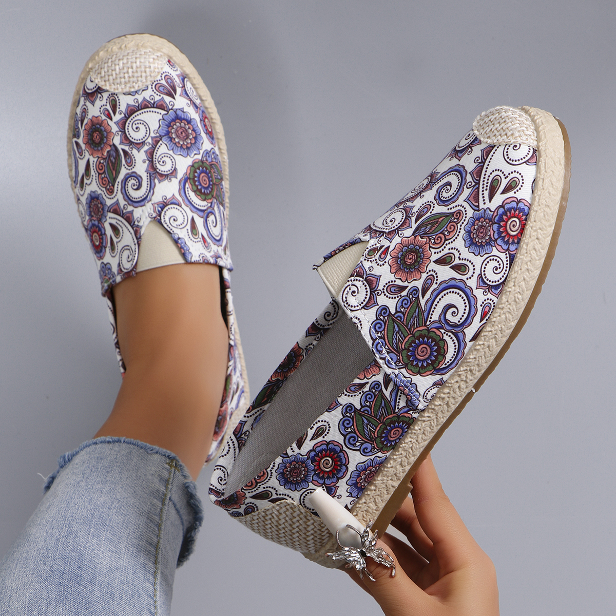 Spring new women's sports shoe - огляд і ціна Espadrille Slip On