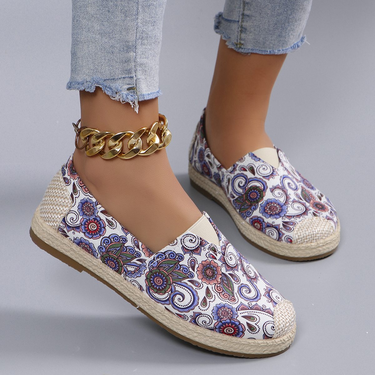 Spring new women's sports shoe - огляд і ціна Espadrille Slip On