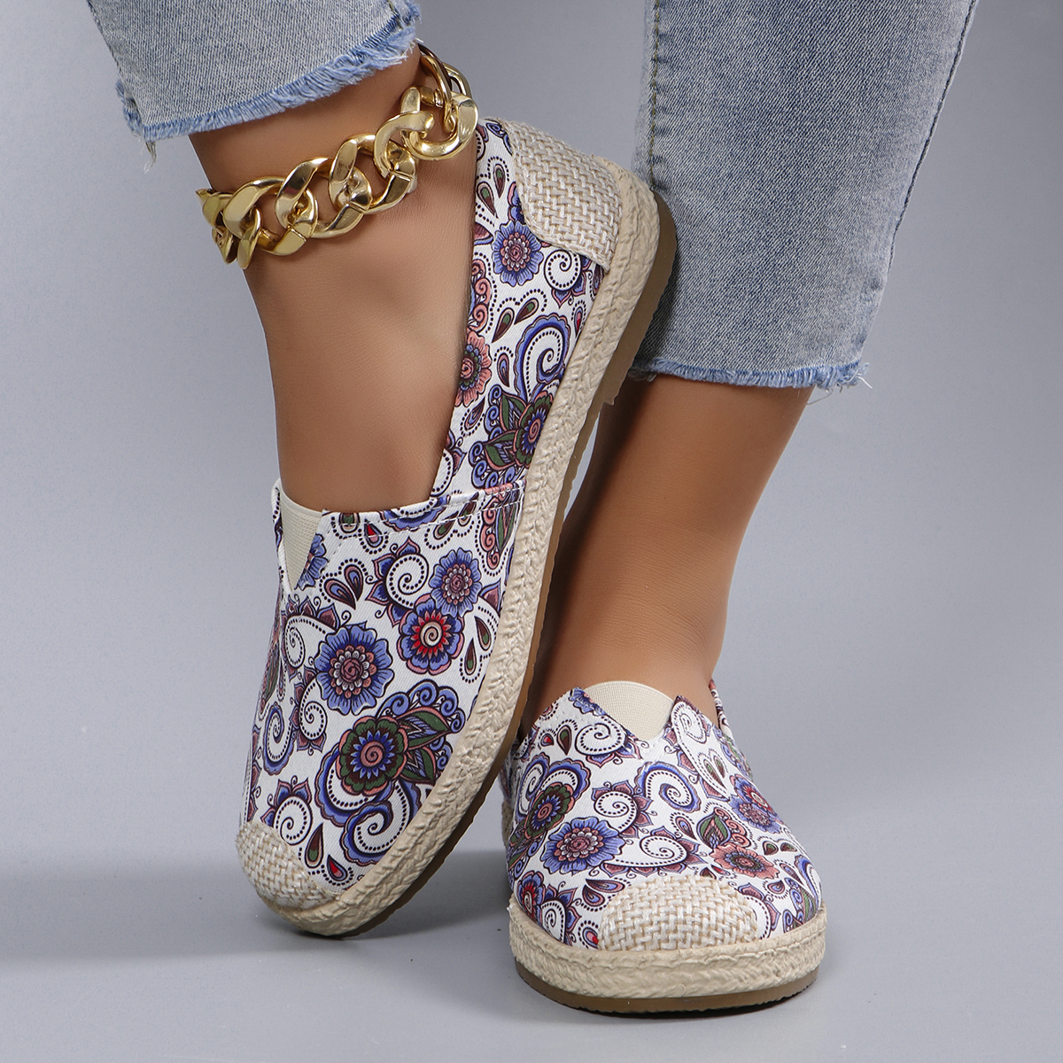 Spring new women's sports shoe - огляд і ціна Espadrille Slip On