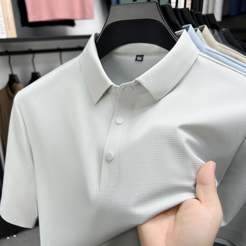 Summer Short Sleeve T-Shirt -  - огляд і ціна Polo Shirt Pique
