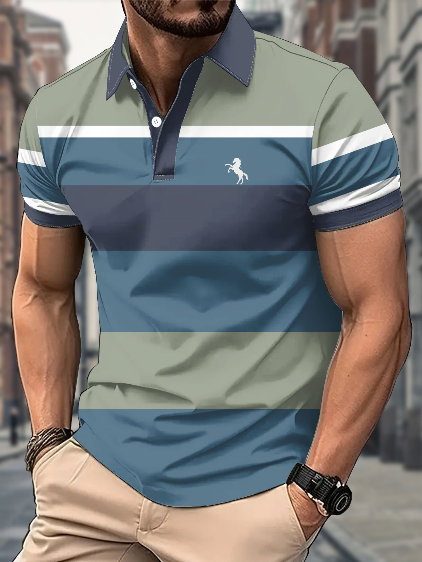2026 Summer New Men's Polo Shi - огляд і ціна Polo Shirt Pique