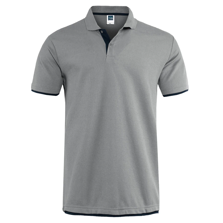 95% Cotton T Shirt Men Summer  - огляд і ціна Polo Shirt Pique