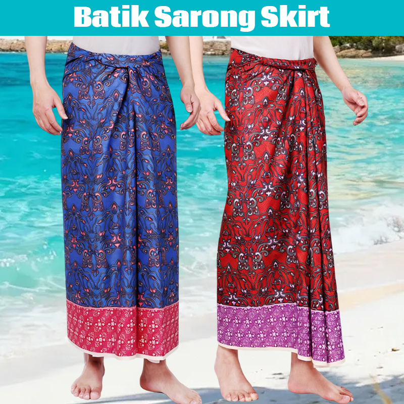 Batik Print Beach Sarong Wrap  - огляд і ціна Sarong Men Wrap