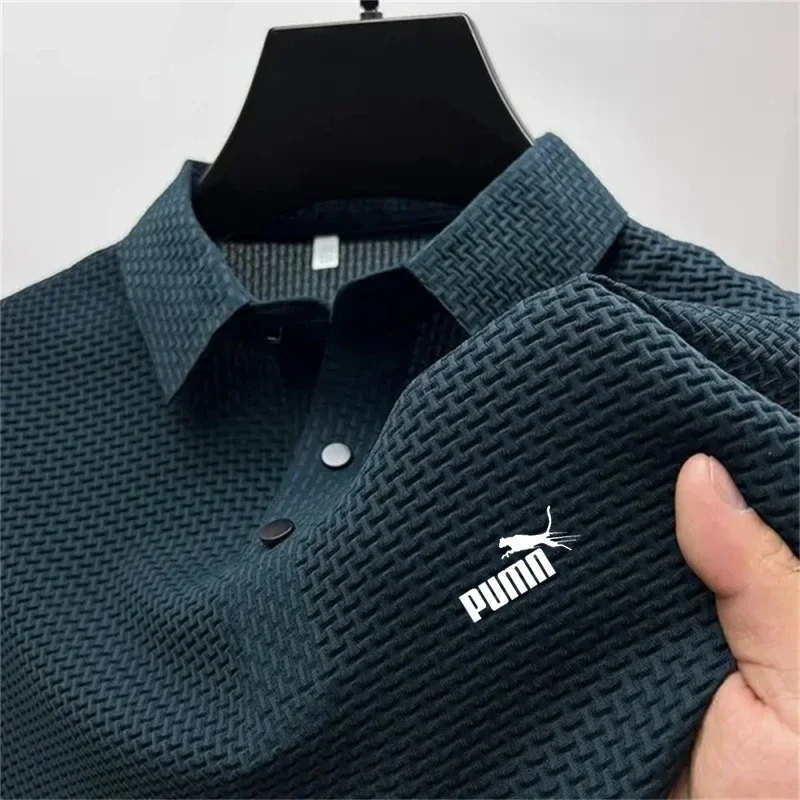 Summer Men's New High-quality  - огляд і ціна Polo Shirt Pique
