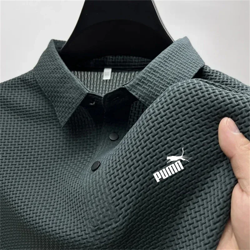 Summer Men's New High-quality  - огляд і ціна Polo Shirt Pique