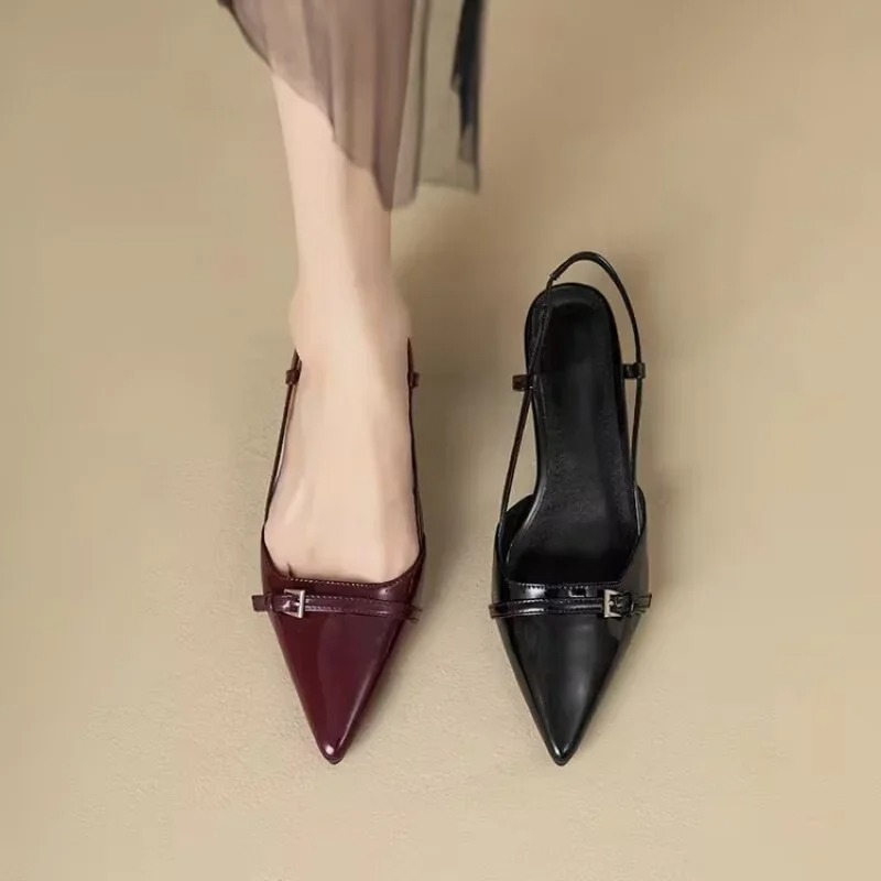 Women Sandals Fashion Pointed  - огляд і ціна Casual Sandal Leather