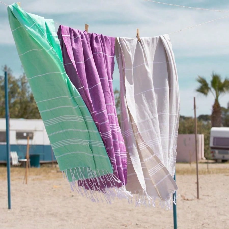 Turkish Beach Towel With Trave - огляд і ціна Beach Towel Large