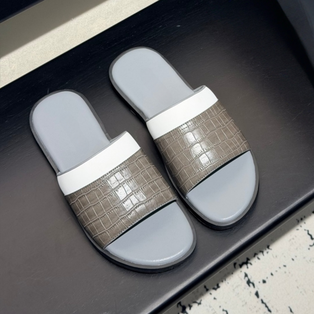 Handmade Cowhide Sandals Luxur - огляд і ціна Flip Flop Leather Men