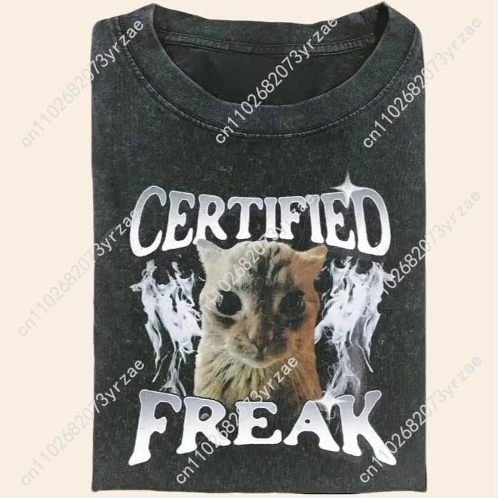 Funny Animal Retro Tshirt Man  - огляд і ціна Linen Shirt Breathable