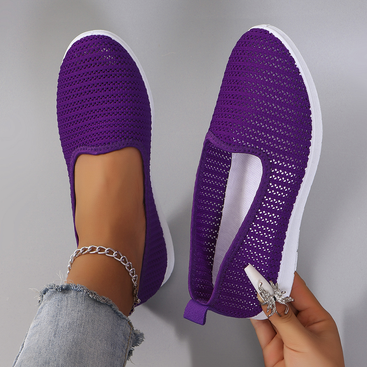 Women's summer breathable mesh - огляд і ціна Espadrille Slip On