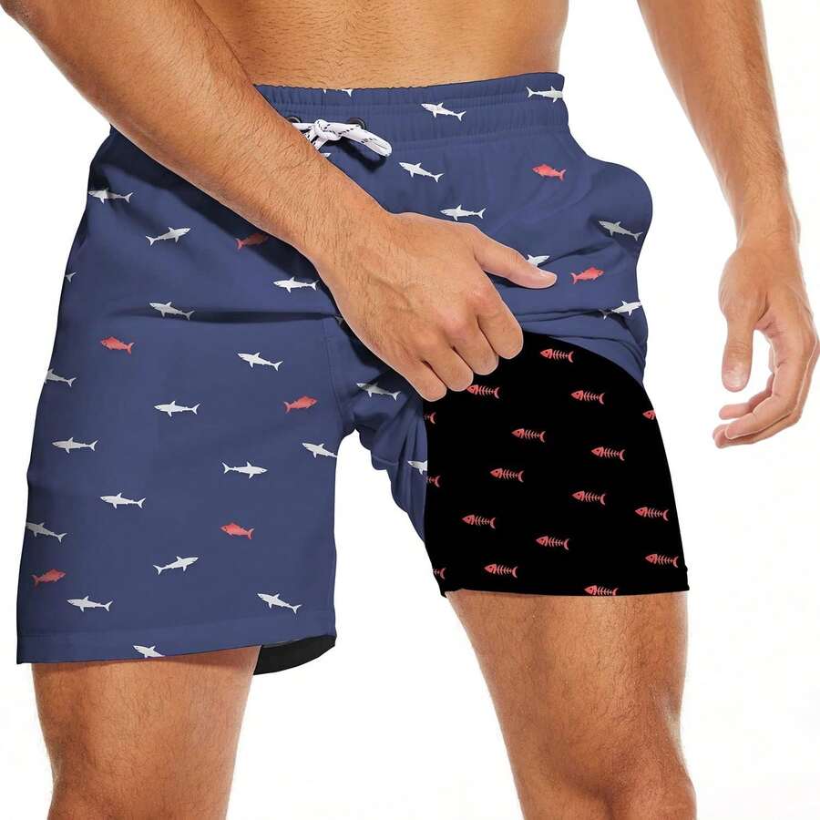 Mens Quick Dry Swim Trunks Wit - огляд і ціна Swim Trunk Quick Dry
