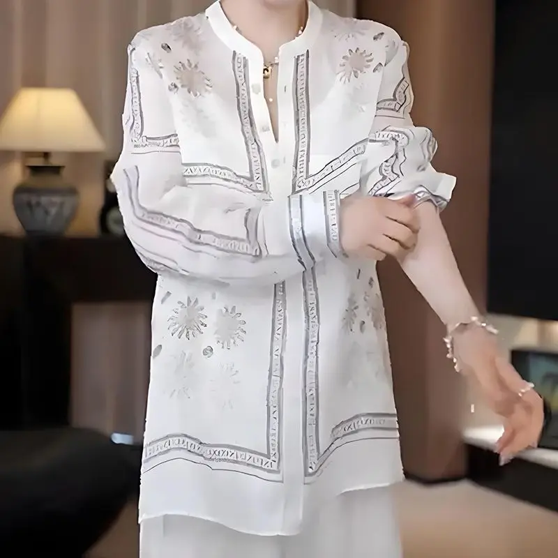 Women New Design Loose Tempera - огляд і ціна Resort Shirt Floral