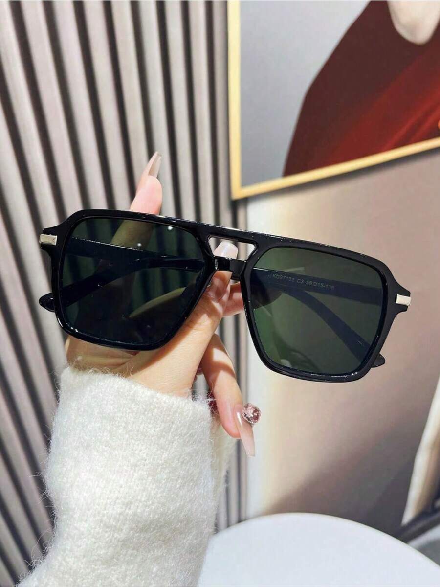 Fashion Double Bridge Aviator  - огляд і ціна Sunglasses Aviator Polarized