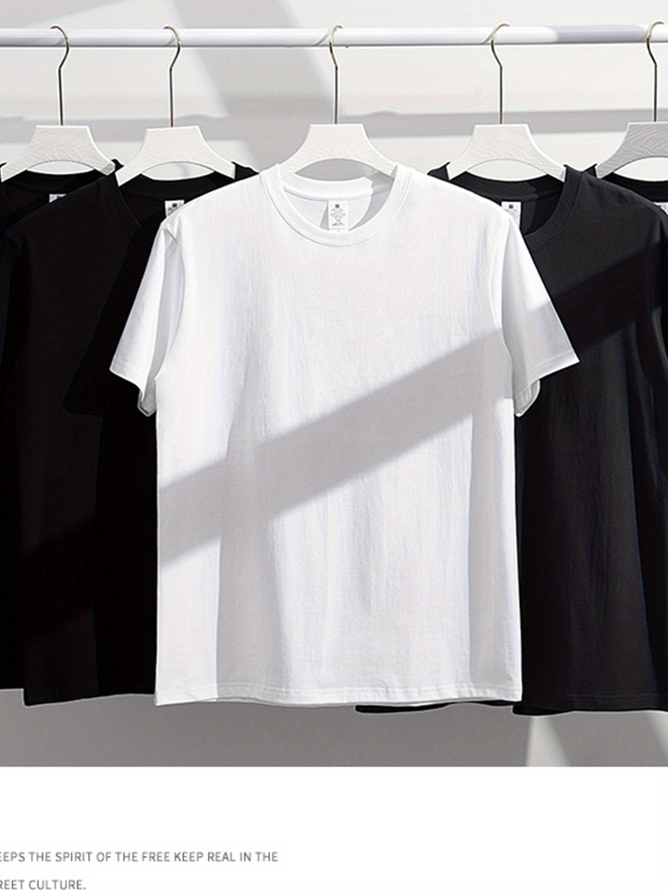 Men's Cotton T-Shirt Soft Brea - огляд і ціна Linen Shirt Breathable
