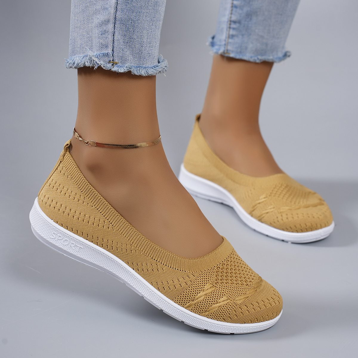 Women's summer breathable mesh - огляд і ціна Espadrille Slip On