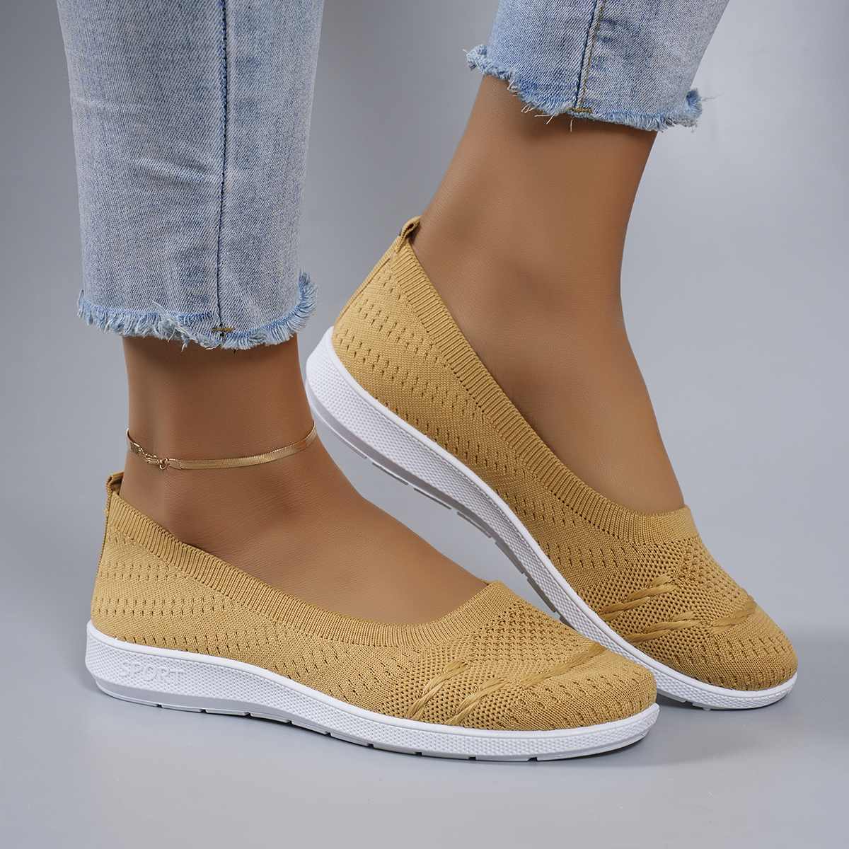 Women's summer breathable mesh - огляд і ціна Espadrille Slip On