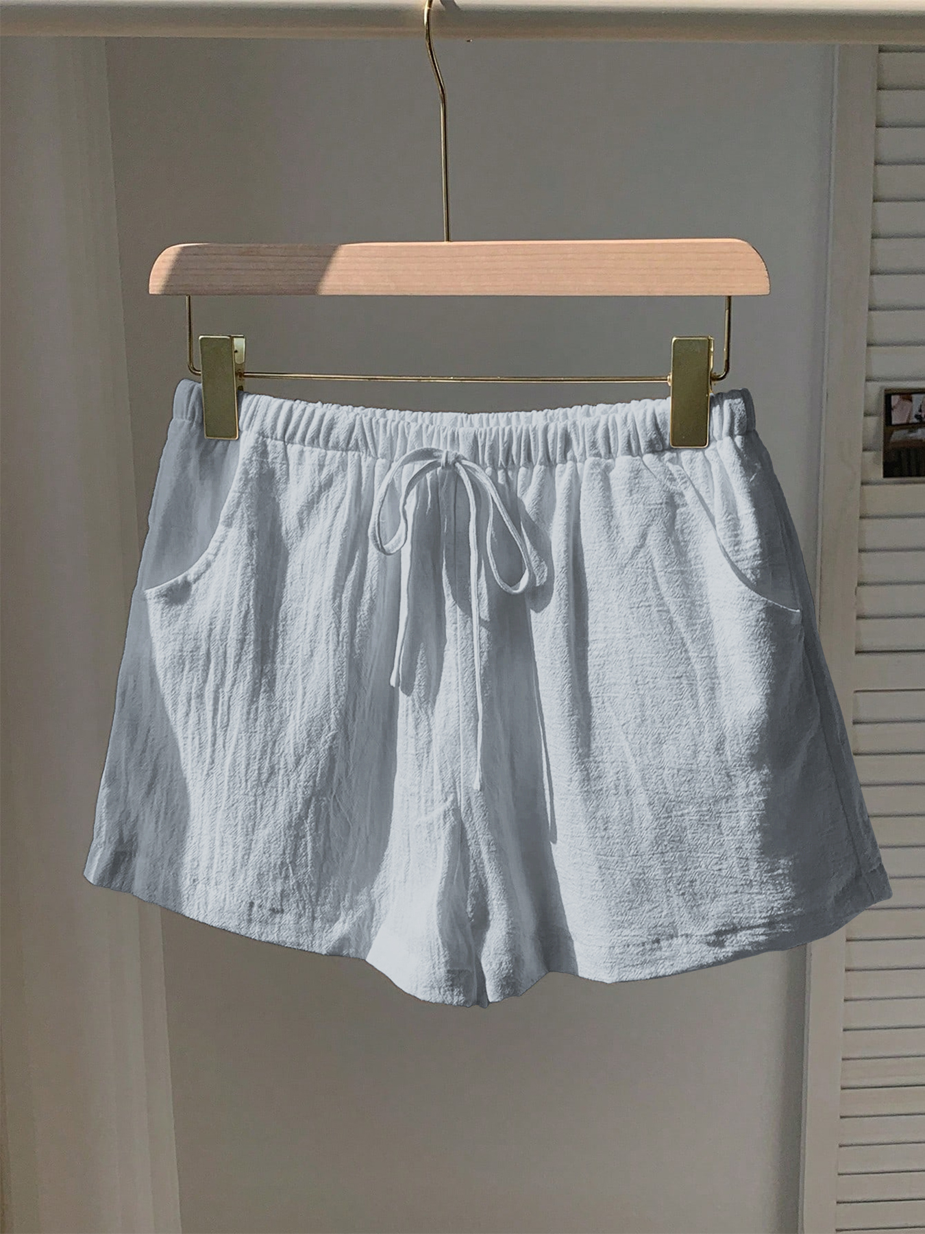 Ladies New Spring Summer Linen - огляд і ціна Short Linen Drawstring