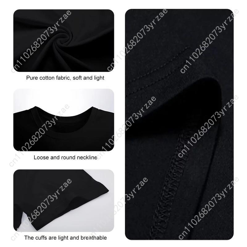 Black Cat Patterns Retro Tshir - огляд і ціна Linen Shirt Breathable