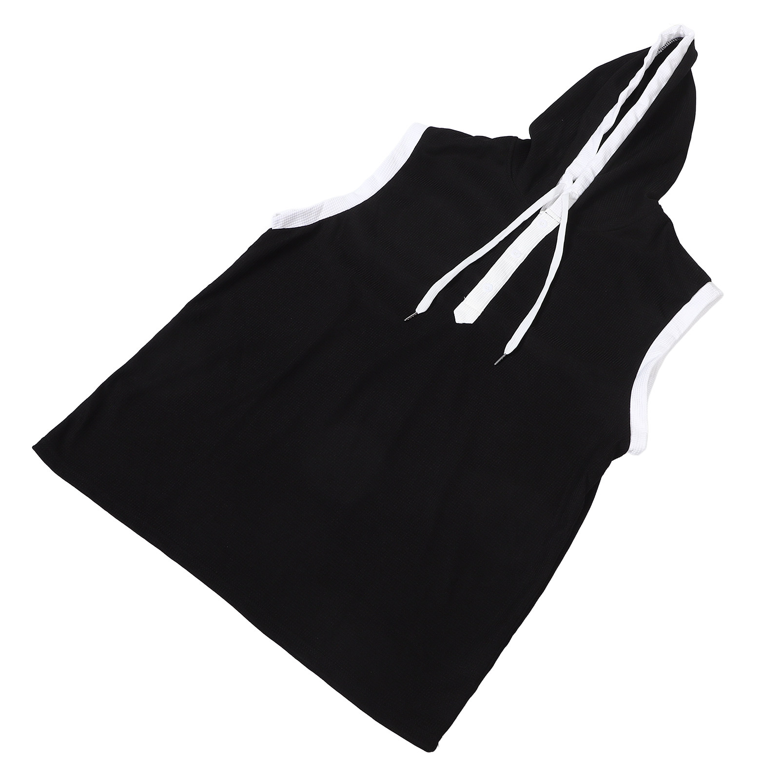 Men Sleeveless Hooded Shirt Mu - огляд і ціна Tank Top Muscle