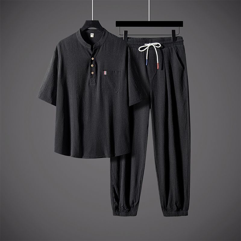 New Summer Fashion Trendy Cott - огляд і ціна Linen Shirt Breathable