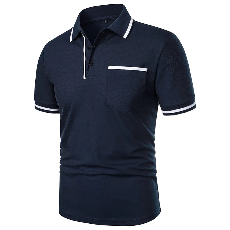 Summer Men's Short Sleeve Brea - огляд і ціна Polo Shirt Pique