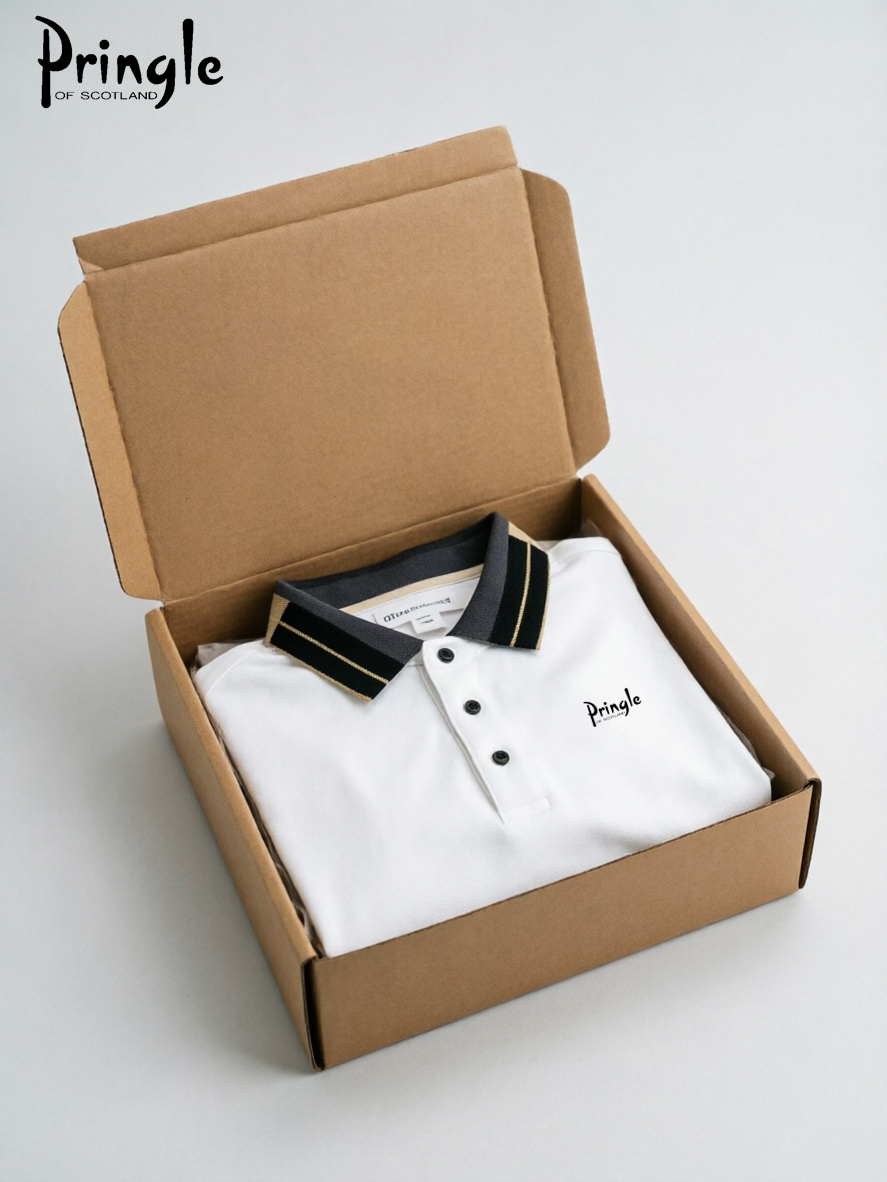 Pringle of Scotland Contrast C - огляд і ціна Polo Shirt Pique