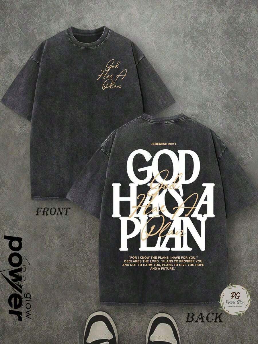 Double-Sided Print Washed T-Sh - огляд і ціна Tee Graphic Print