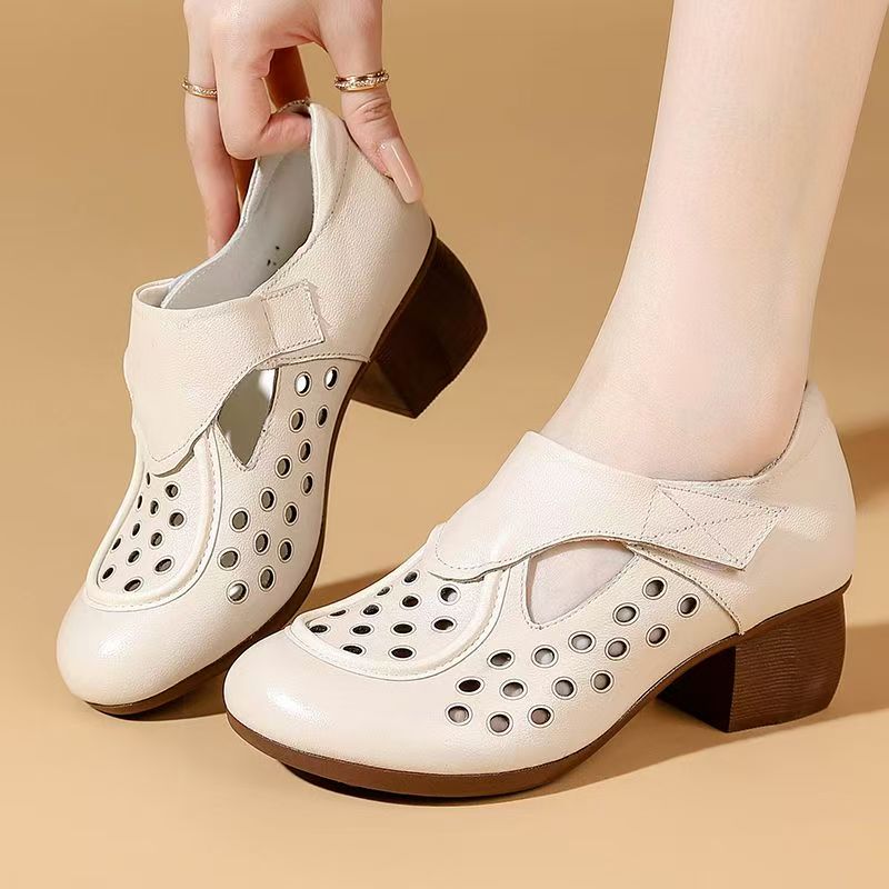 Women's Summer New Leather Hol - огляд і ціна Casual Sandal Leather