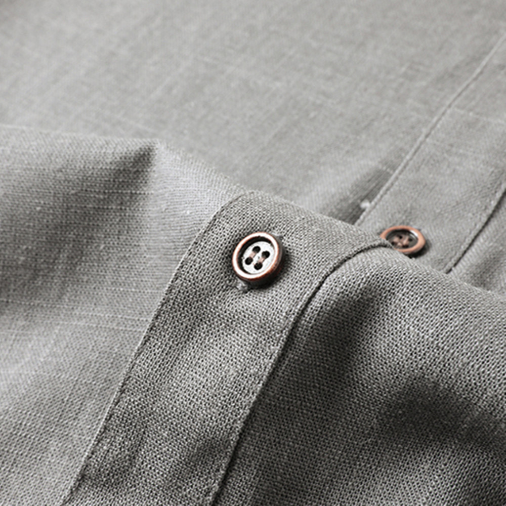 Men's Cotton Linen Tang Suit S - огляд і ціна Short Linen Drawstring