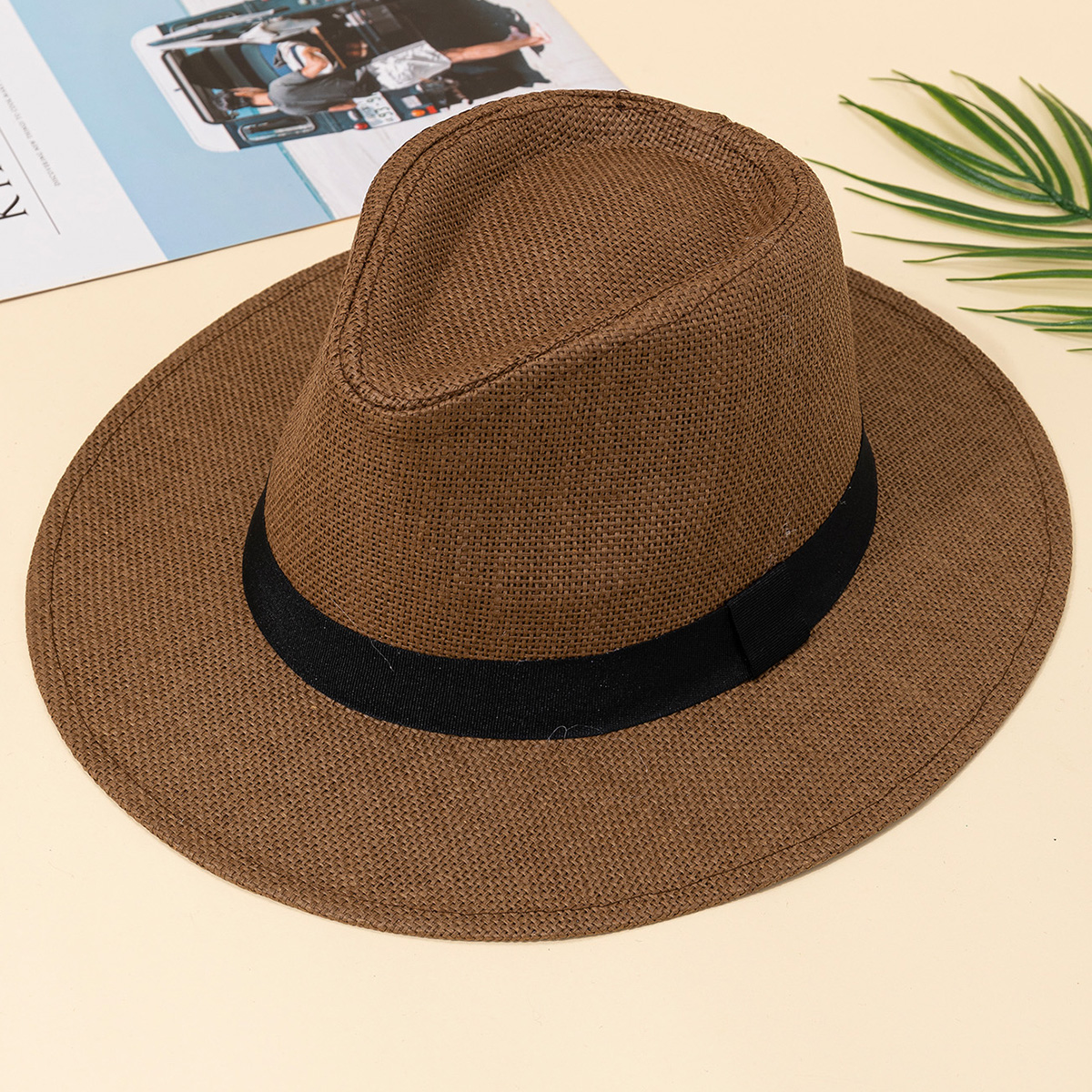 Hat, male, summer vacation, be - огляд і ціна Bucket Hat Straw