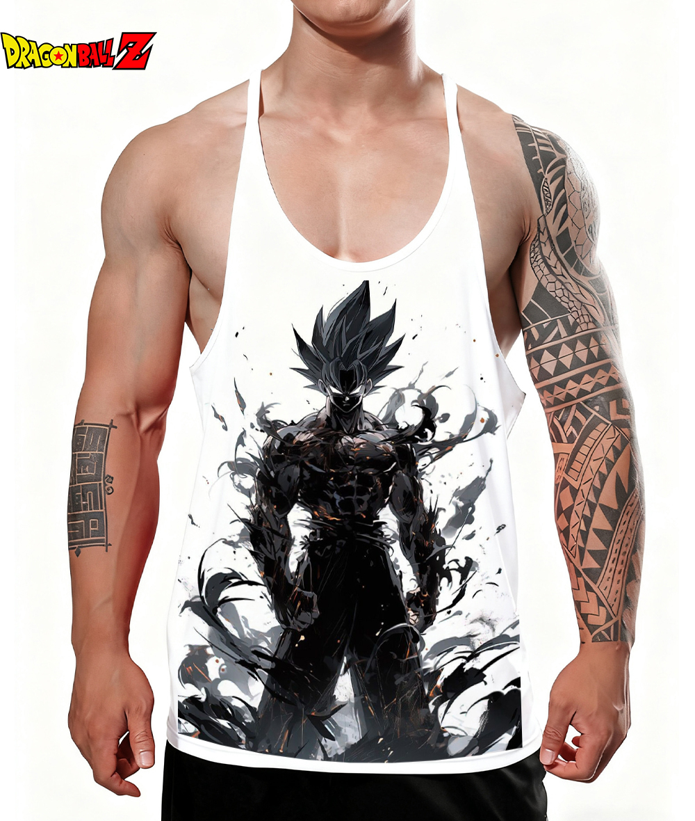 New Goku Men's Tank Top 100%Co - огляд і ціна Tank Top Muscle
